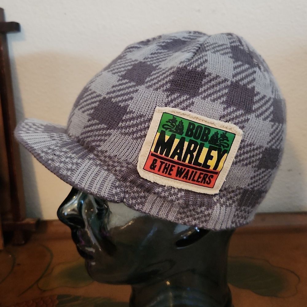 Wailers Billed Beanie Bob Marley Rock Beanie Unisex
